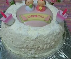 ひなまつりですよ。