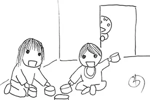 パパっ子だから