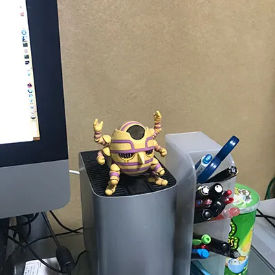 後ずさるハーヴェストの怪