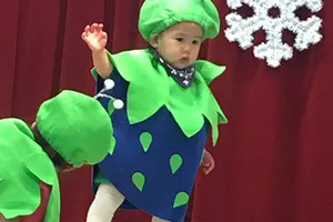 保育園のクリスマス発表会でした