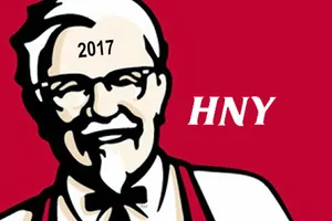 「H」appy 「N」ew 「Y」ear 2017